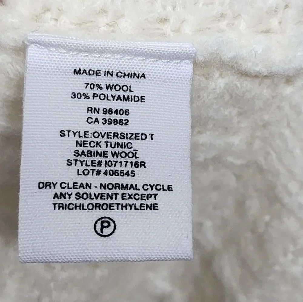 Theory Wool Oversized Turtleneck Tunic Sweater - … - image 5